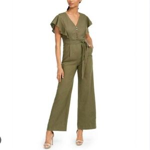 jumpsuit Calvin Klein wide leg size 4
